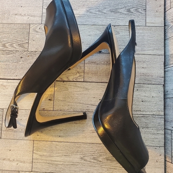 Bundle Only: NINE WEST Woman's Black High Heels Sandals 9 M. - Picture 9 of 12